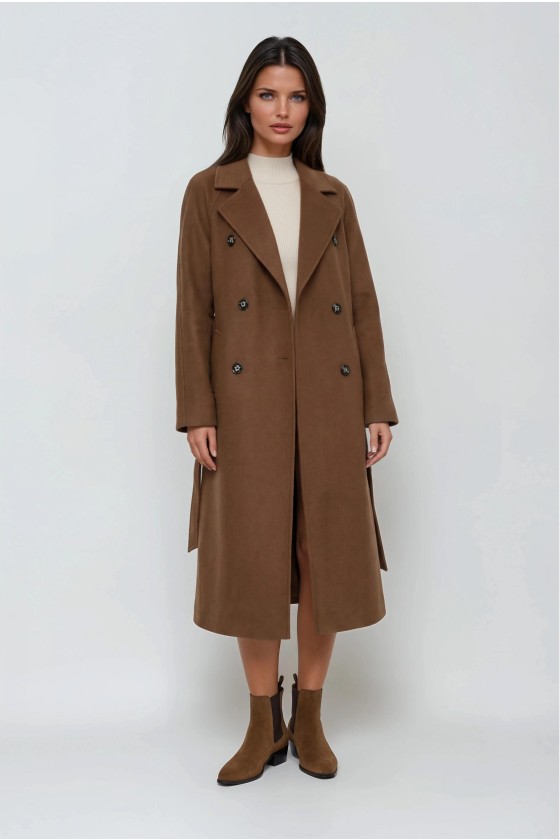 Double-Faced Wool Coat